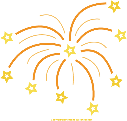 Free fireworks clipart 2