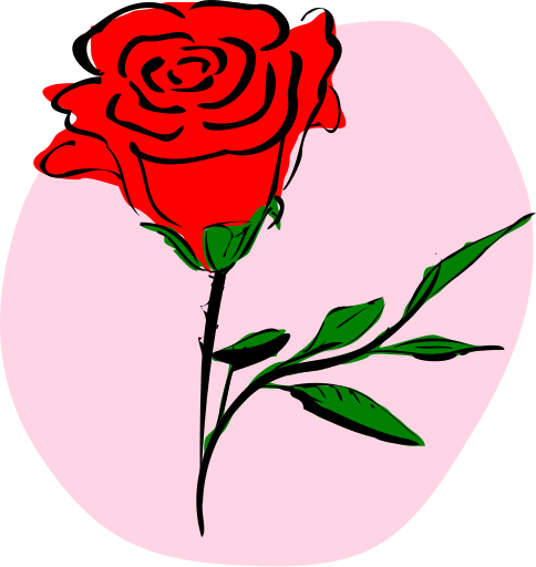 Free rose clipart public domain flower clip art images and graphics