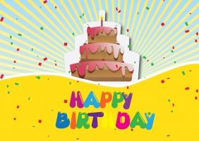 Happy birthday cake clipart free vector for free download about 1 2