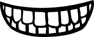 Mouth body part clip art at vector clip art online