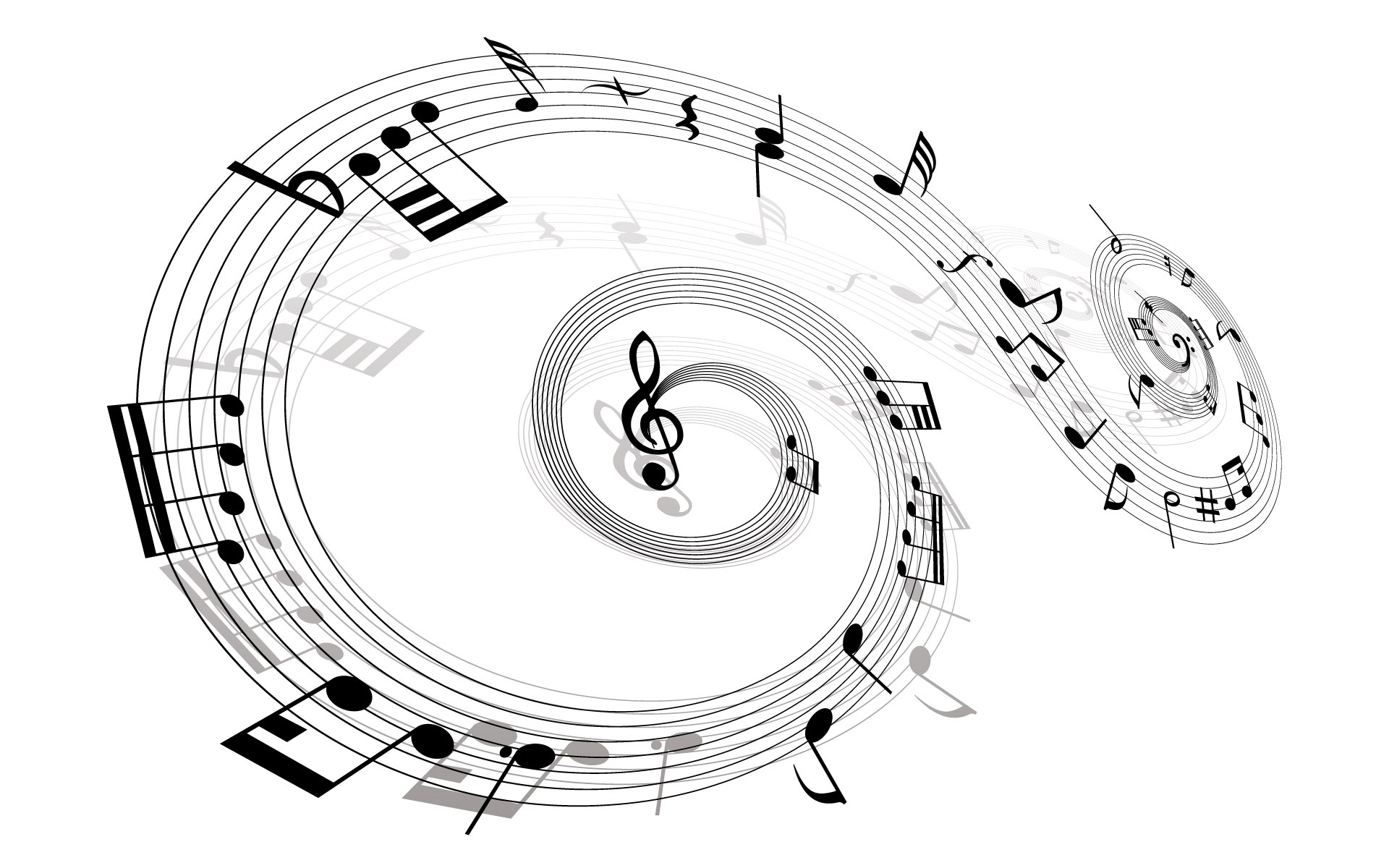 Music notes clipart famous and free vector logos