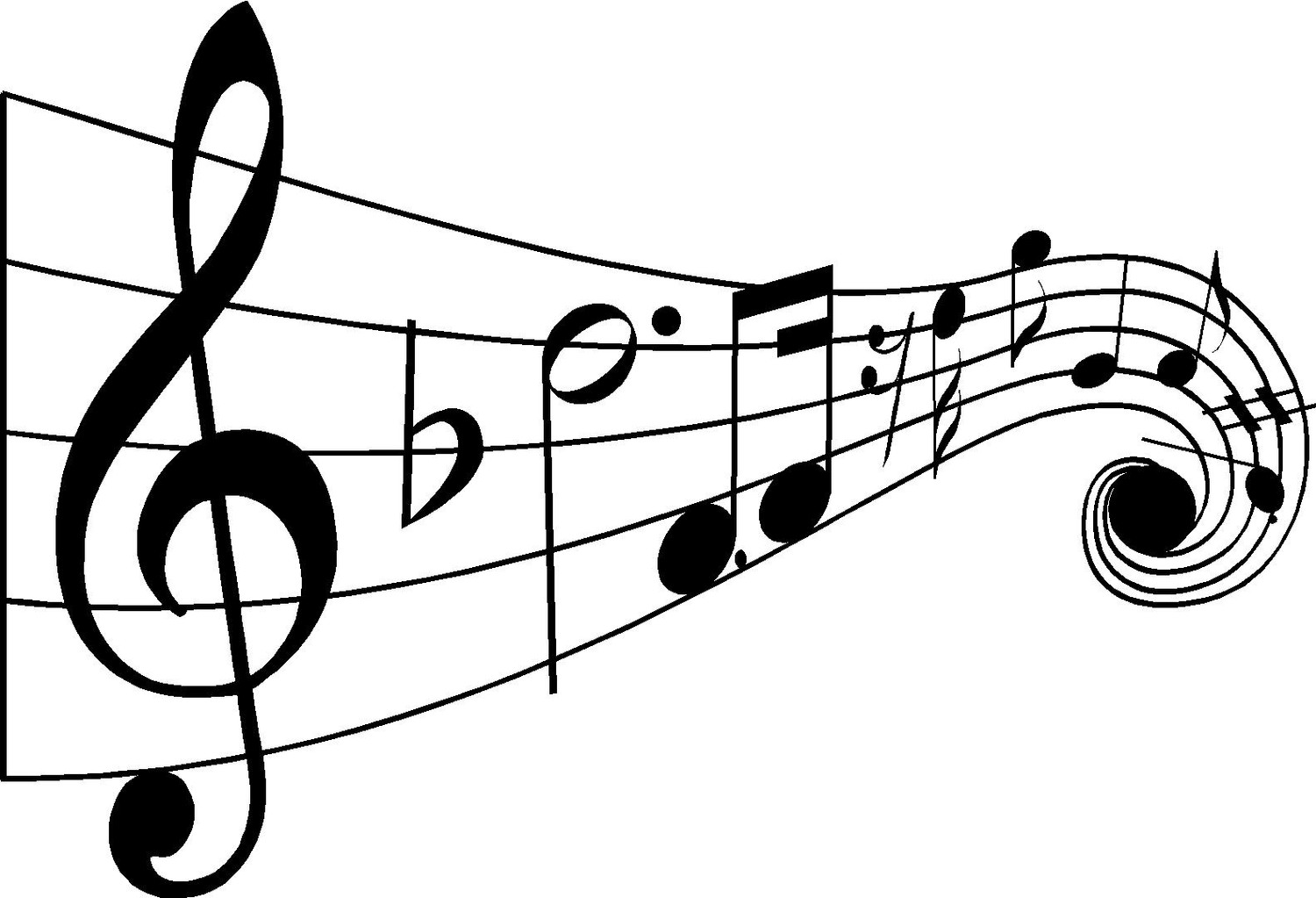 Pictures of music notes clipart