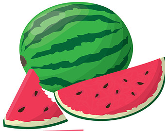 Popular items for watermelon clipart on