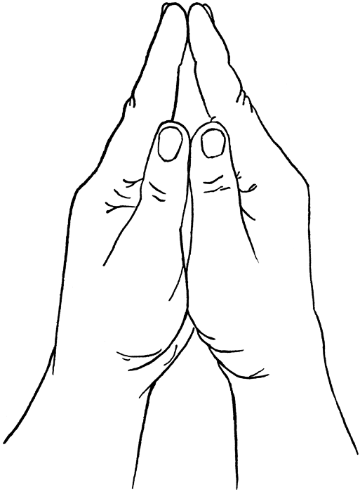 Praying hands clipart free clip art images