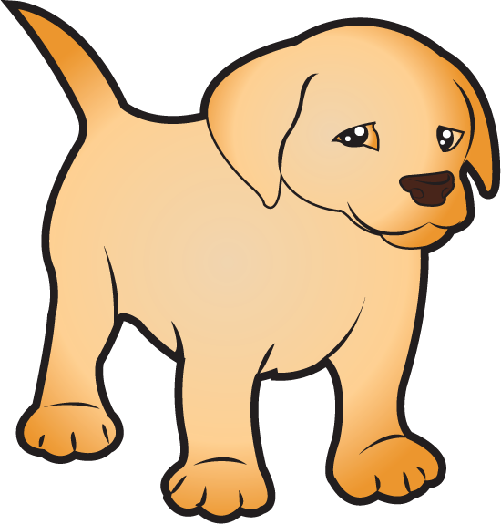 Puppy clipart free