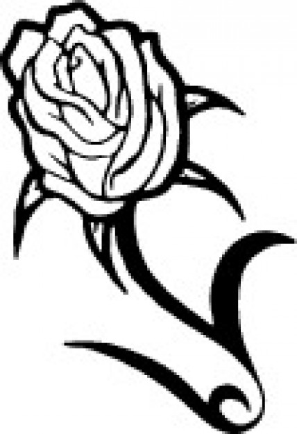 Rose clipart vector free download