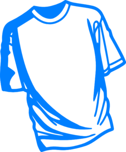 T shirt shirt blue clip art high quality clip art