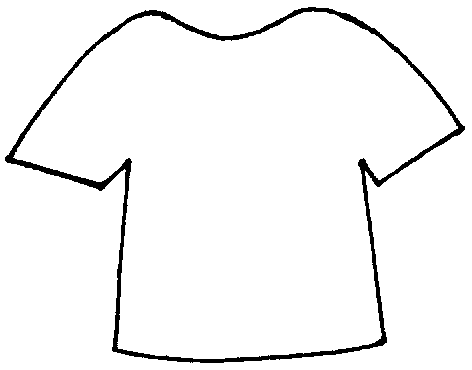 T shirt shirt pattern clipart