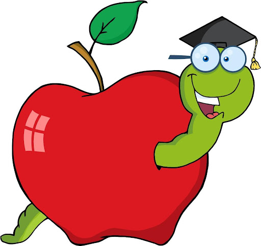 Teacher apple clipart 2