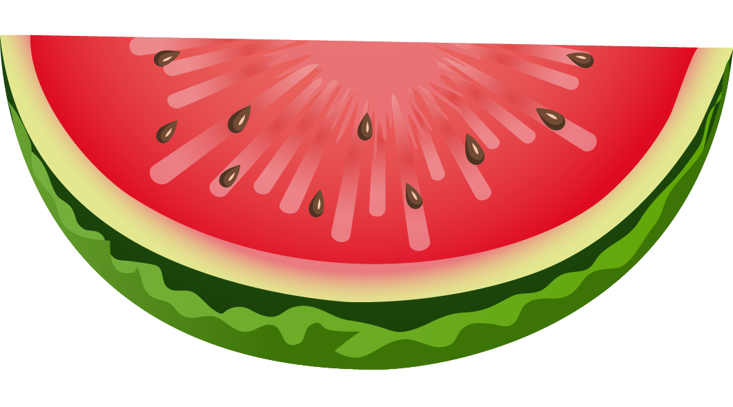 Watermelon fruits clip art 