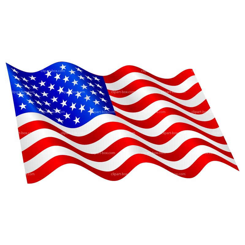 American flag artwork