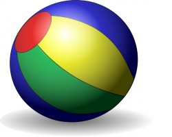 Beach ball clip art free vector in open office drawing svg svg