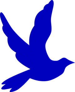 Blue dove clip art high quality clip art