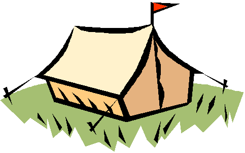 Camping camp clipart clipart