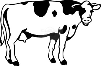Cow clip art free