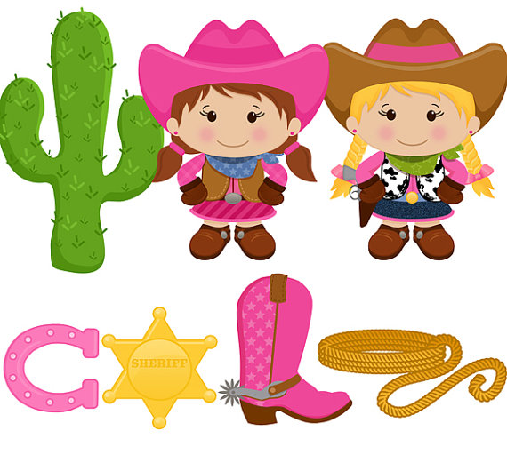 Cowboy free cowgirl clipart
