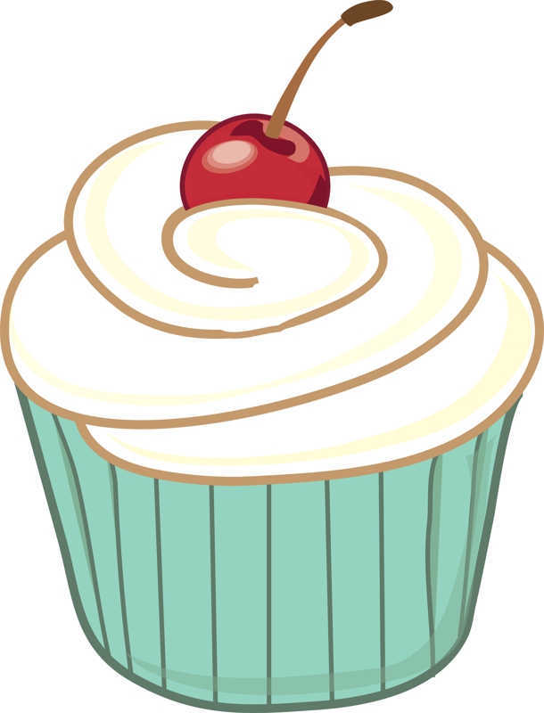 Cupcake clipart free large images 2