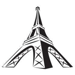 Eiffel tower clipart 3