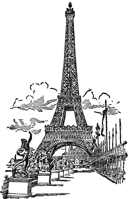 Eiffel tower clipart etc 2