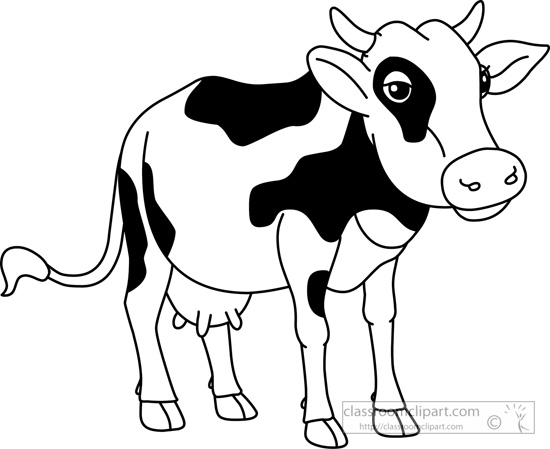 Free black and white animals outline clipart clip art pictures 2