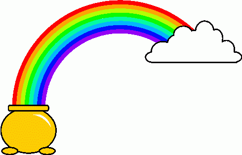 Free clip art rainbows clipart