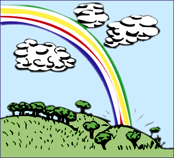 Free rainbow clipart public domain rainbow clip art images and 2