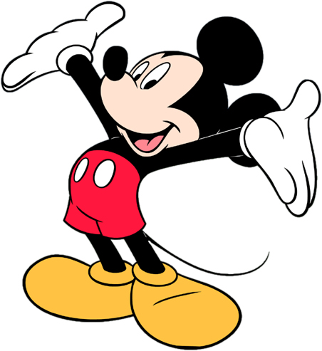 Mickey mouse border clip art