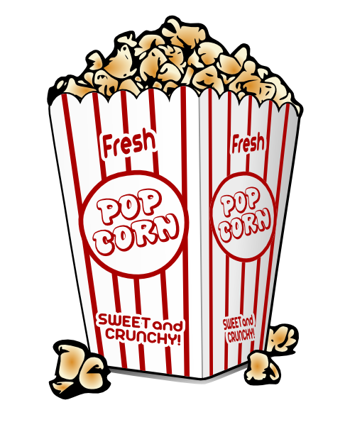 Popcorn clip art  2