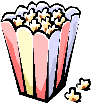 Popcorn clip art movies