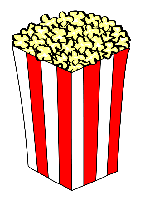 Popcorn clip art 