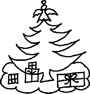 Santa clipart black and white free clip art images