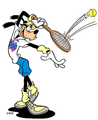 Tennis and badmington clip art images sports at disney clip art