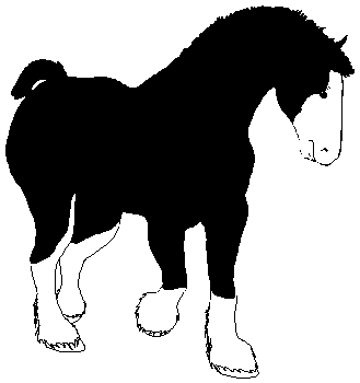 Virtual horse graphics free equestrian clip art 