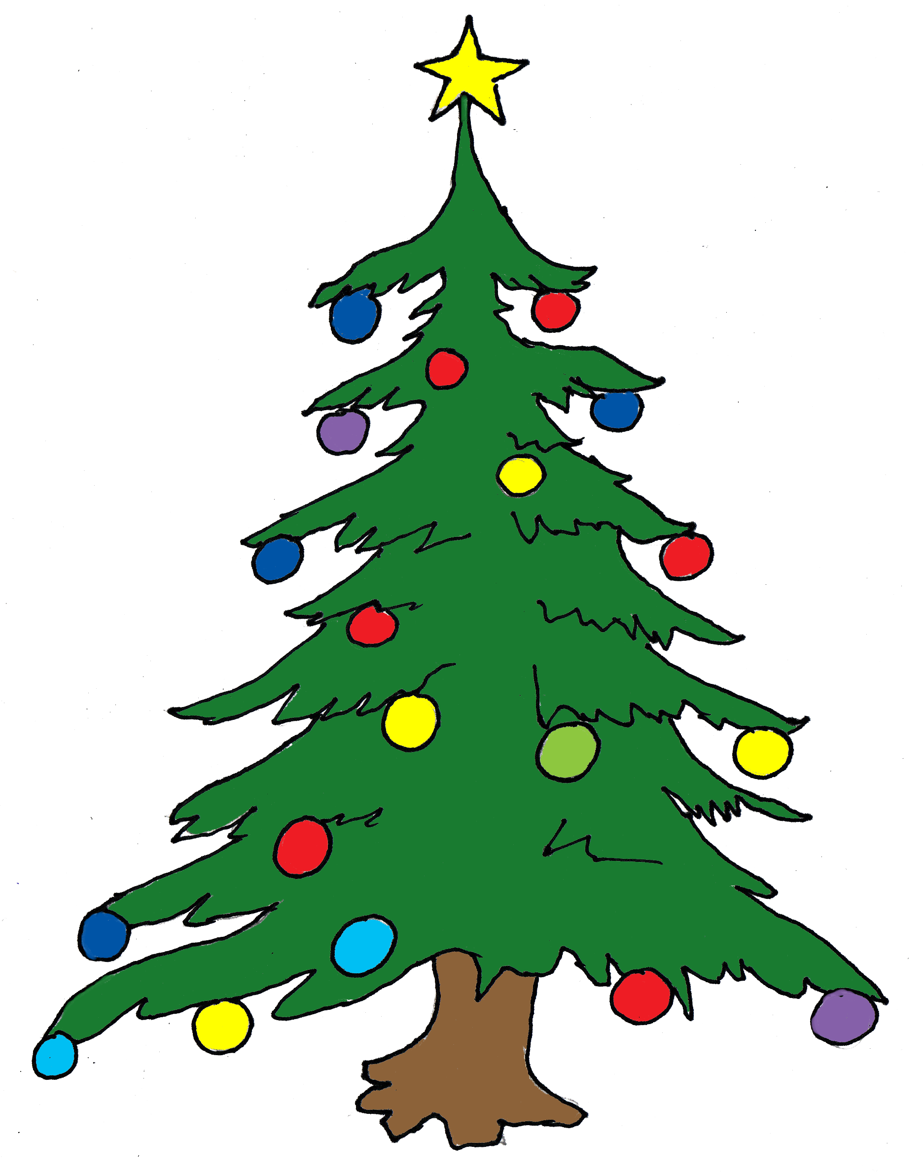 Christmas clipart tree archives hd christmas pictures