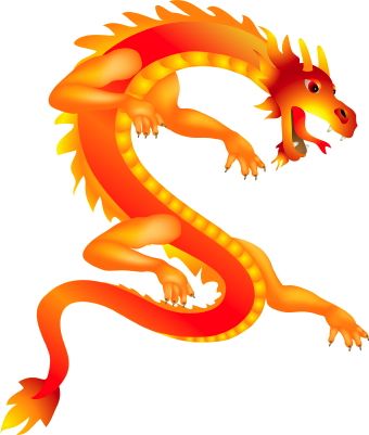 Dragon fantasy clip art