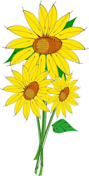 Free sunflower clipart free clip art images