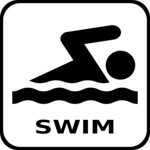 Free swimming clip art clipart 3