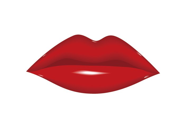 Free vector lips clipart