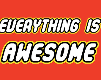 Lego movie everything is awesome clipart