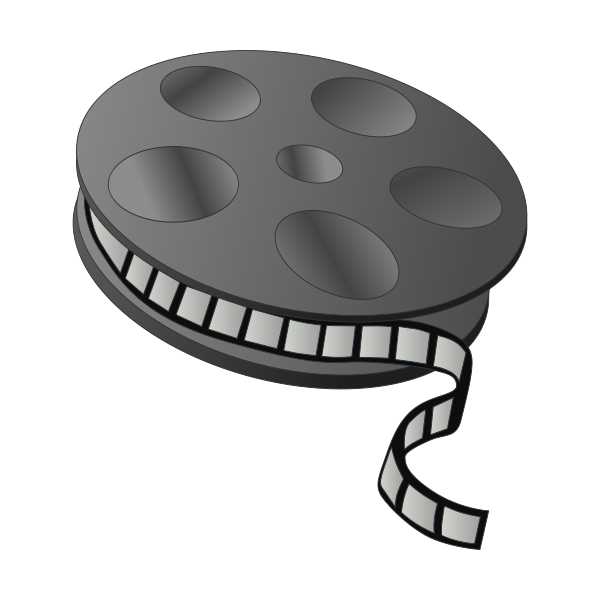 Movie reels clipart clipart