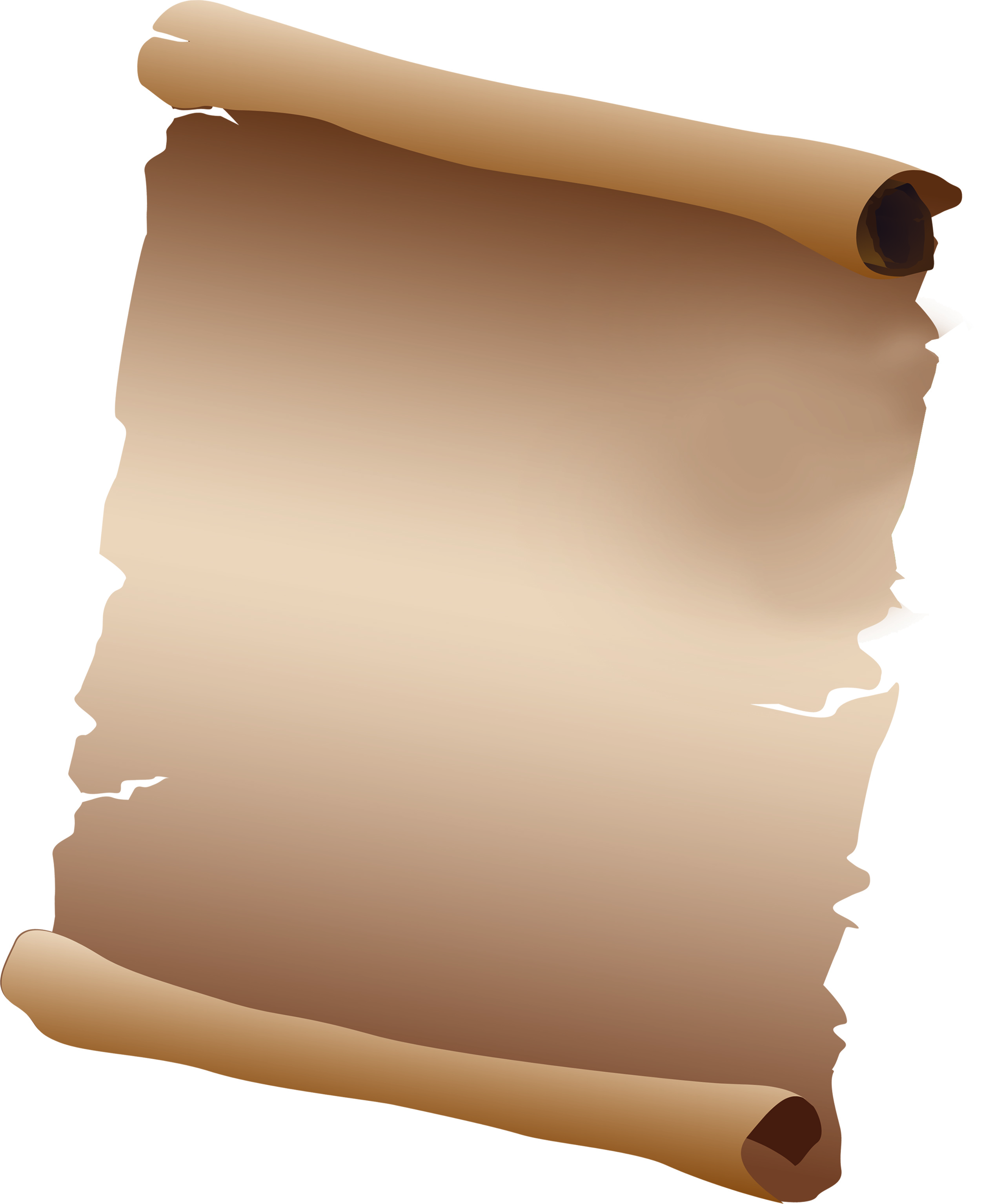 Old scroll paper clipart