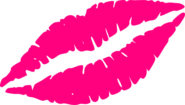 Pink lips clip art at vector clip art online royalty