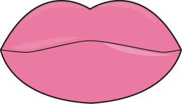 Pink lips clip art pink lips image