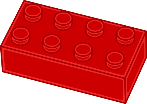 Red lego brick clipart royalty free public domain clipart
