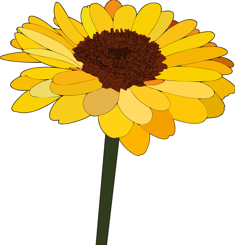 Sunflower clip art  2