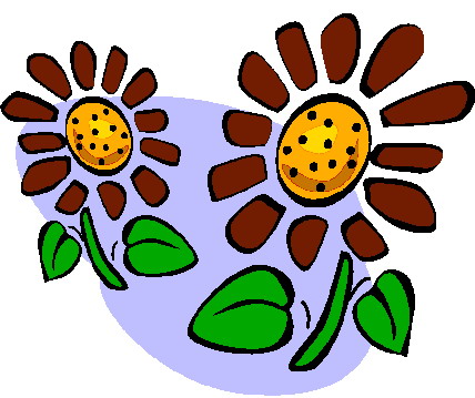 Sunflower clip art 5
