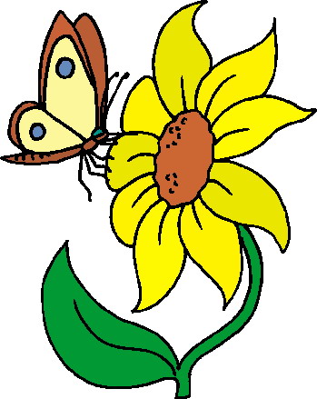 Sunflower clip art 6