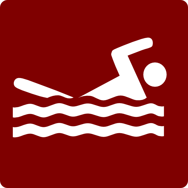 Swimming pool clip art clipart