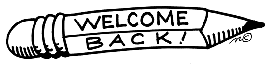 Welcome back to school clip art clipart