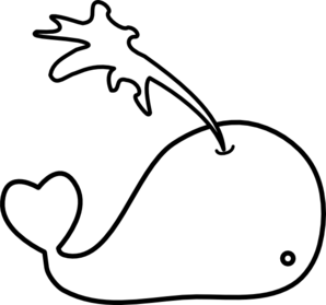 Black blue whale clip art high quality clip art
